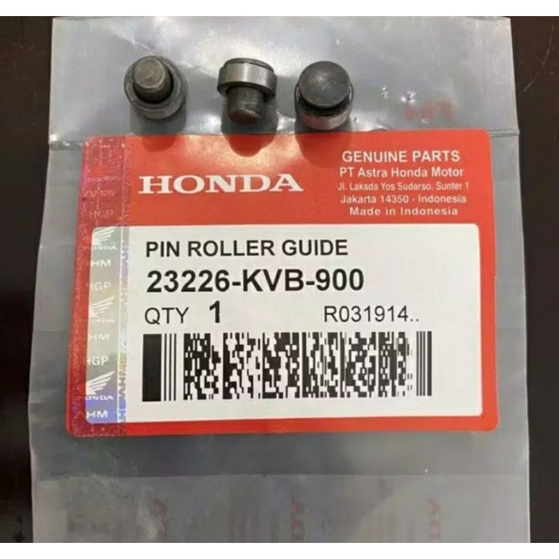 Pin ปากกาลูกรอกลูกกลิ้งคู่มือมอเตอร์ Honda vario 110 CBS Tecno cw เก่า 23226-KVB-900