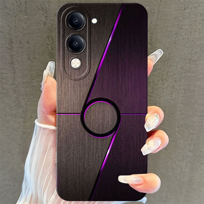 เคสโทรศัพท์ซิลิโคน HP Vivo Y04 - เคสแบบนิ่ม Vivo Y29S ใหม่ล่าสุด - Procamera - เคสโทรศัพท์ 2025[HC09