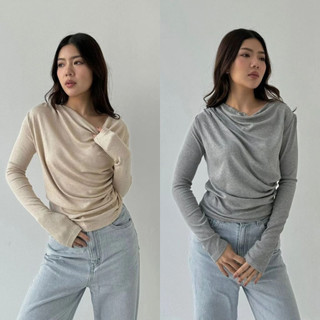 ATASAN April Top KNIT RIB / Atasan wanita terlaris korean style CROP TOP APRIL BY NF