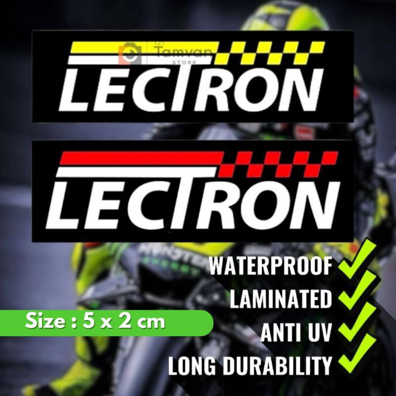 สติ๊กเกอร์โลโก้ LECTRON EMBLEM