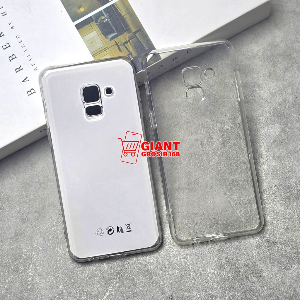 SAMSUNG A8 2018 CASE CLEAR HD 2.0MM CASE CLEAR TRANSPARENT SAMSUNG A8 2018