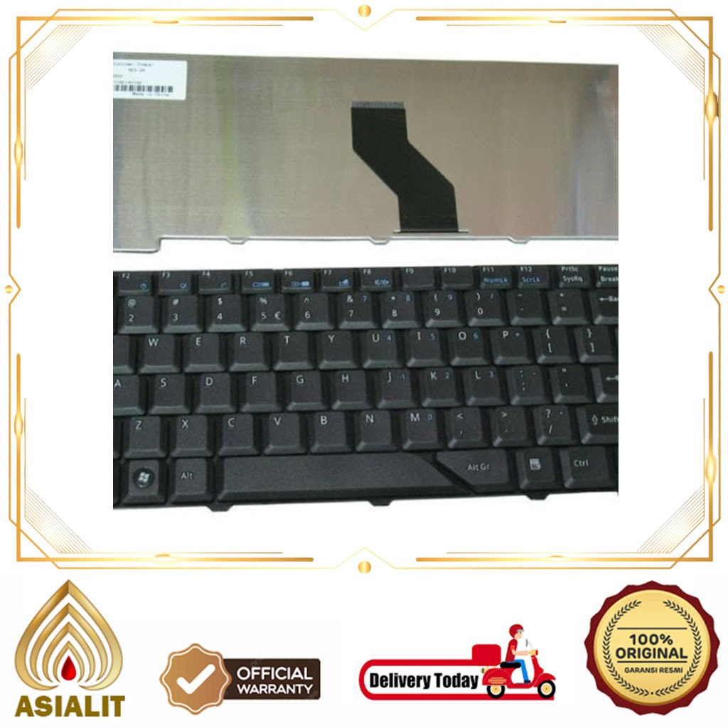 Acer Aspire 4710 Black Computer Notebook Keyboard Original Acer Key Part
