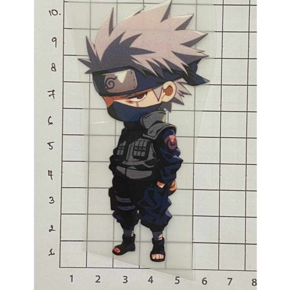 IRONING T-SHIRT SCREEN PRINTING STICKER - CHIBI CHARACTER