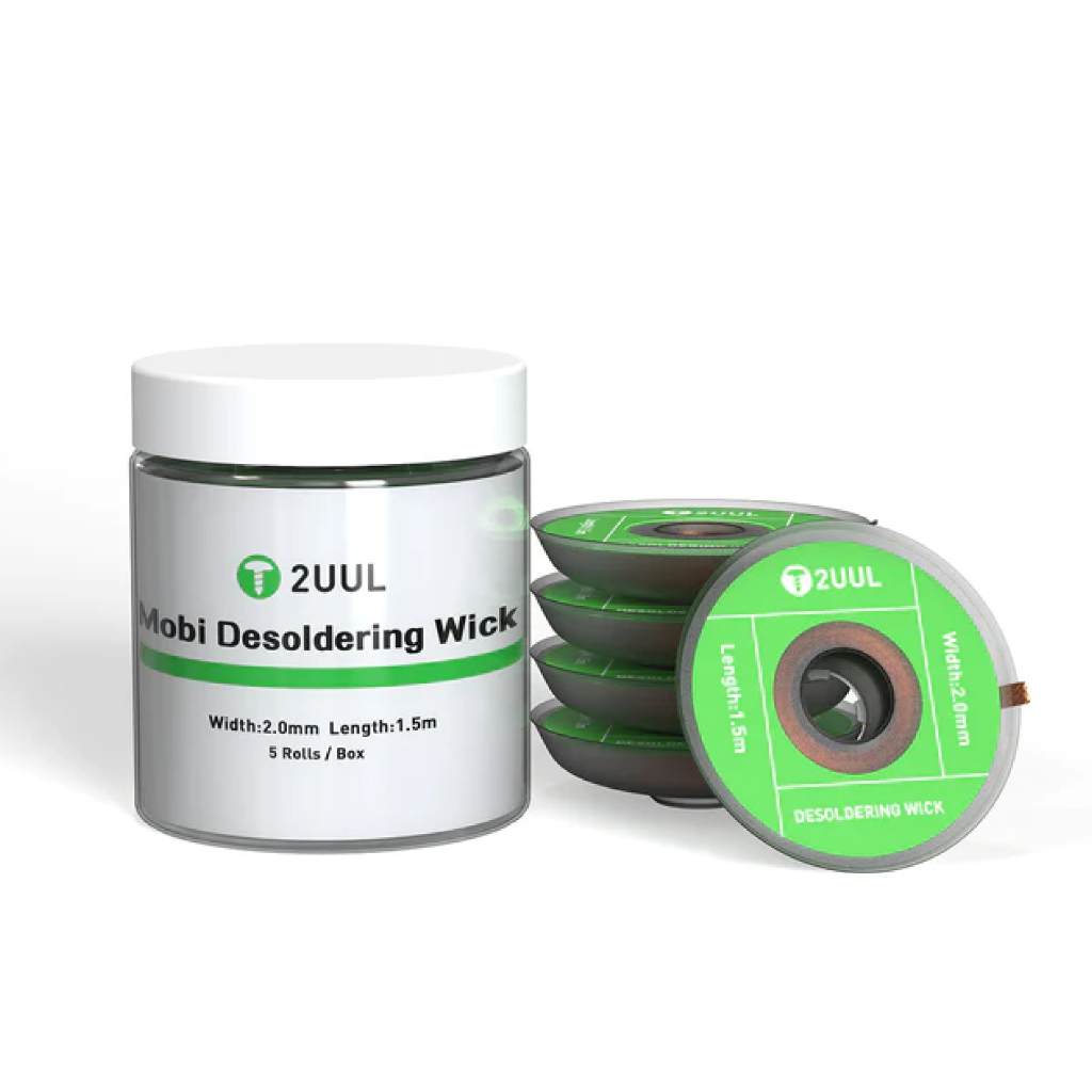 SOLDER WICK 2UUL DW01 Mobi Solder Wick 2015 5 ชิ้น/กล่อง