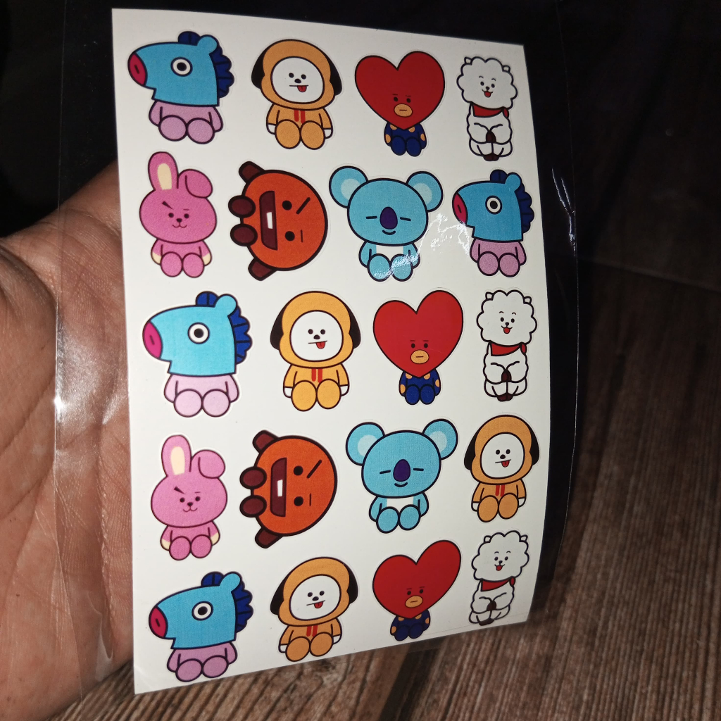 สติ๊กเกอร์BT21******