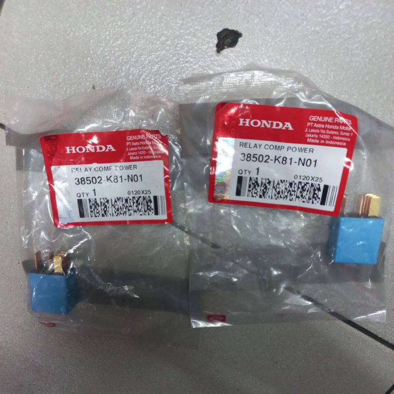 38502K81N01 – RELAY COMP POWER, RELAY POWER 5 PIN BEAT ESP, CB 150R ใหม่, GENIO, SCOOPY ESP ORIGINAL