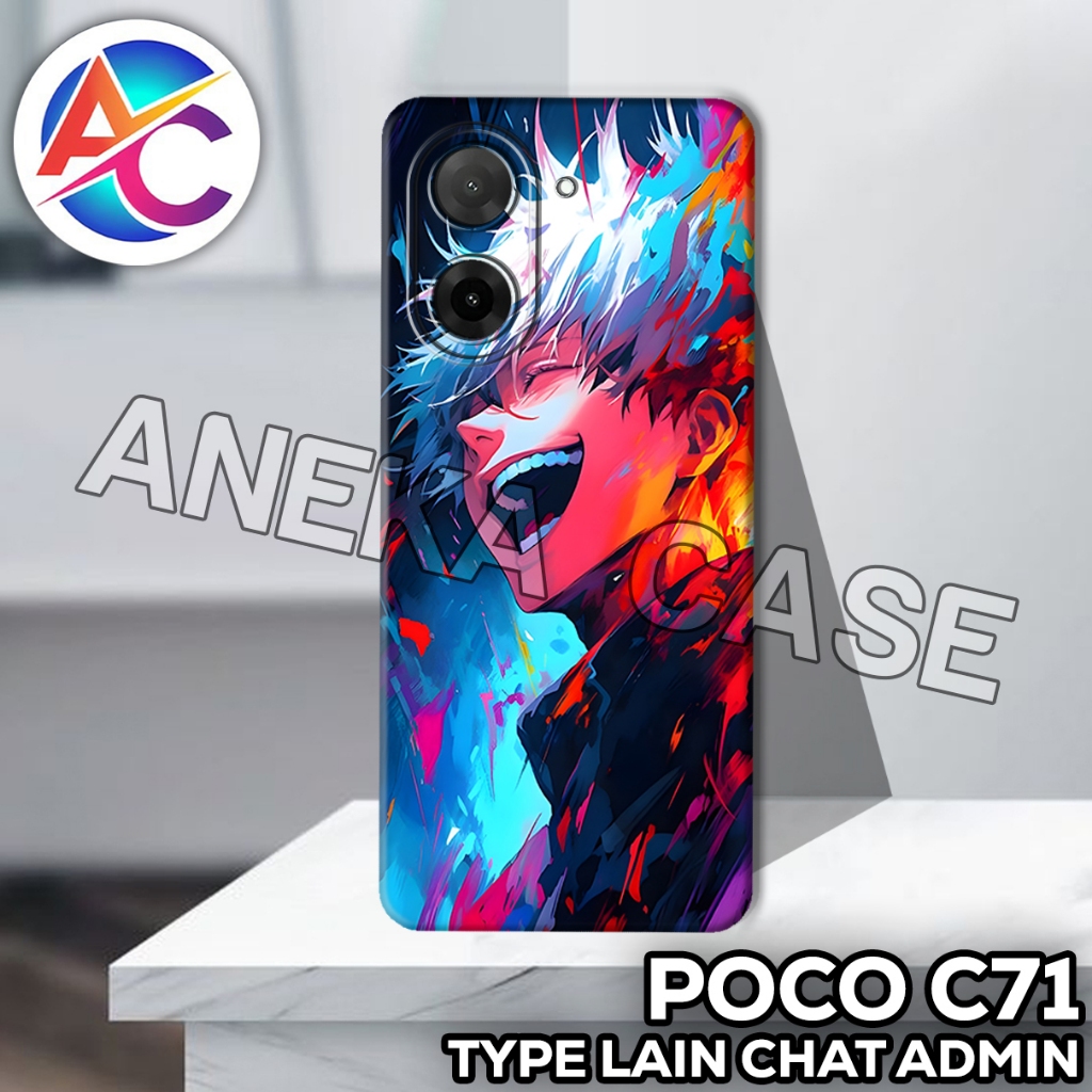 AC12/Case Poco C71/Motif ANIME/softcase Poco C71/casing Poco C71/silicone Poco C71