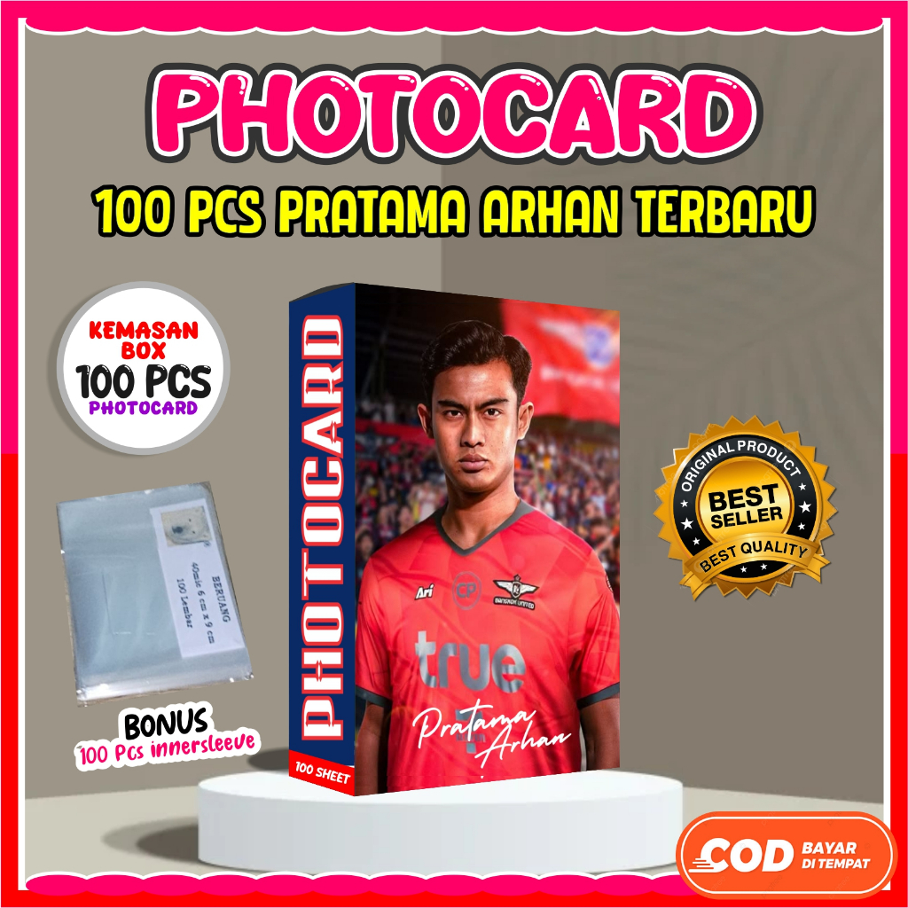 Pratama Arhan Photocard 100 ชิ้น Update ล่าสุด Bonus Innerslave - Photocard Gallery