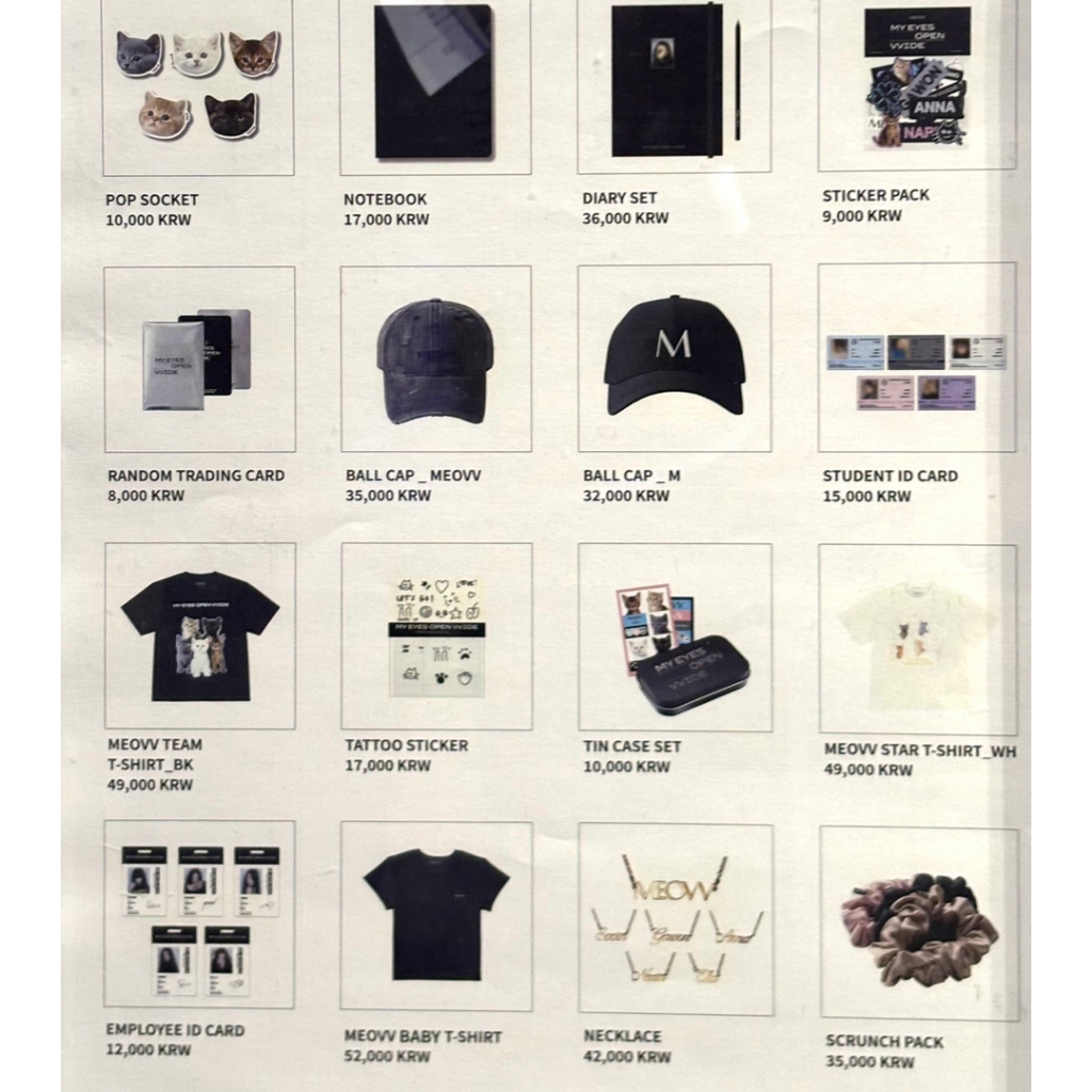 [หนังสือ] MEOVV POP UP STORE MD