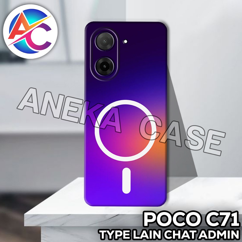 AC72/Case Poco C71/Motif RING/softcase Poco C71/casing Poco C71/silicone Poco C71