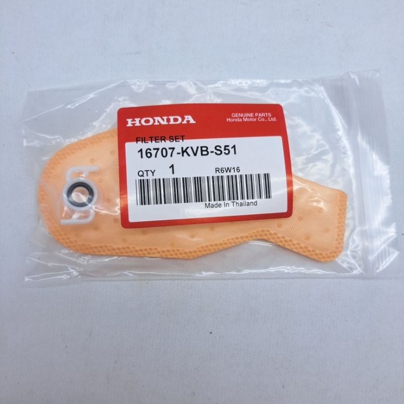 16707-KVB-S51 การใช้ปั๊มกรอง Beat Fi Supra GTR Vario 110 fi scoopy เดิมประเทศไทยKVB