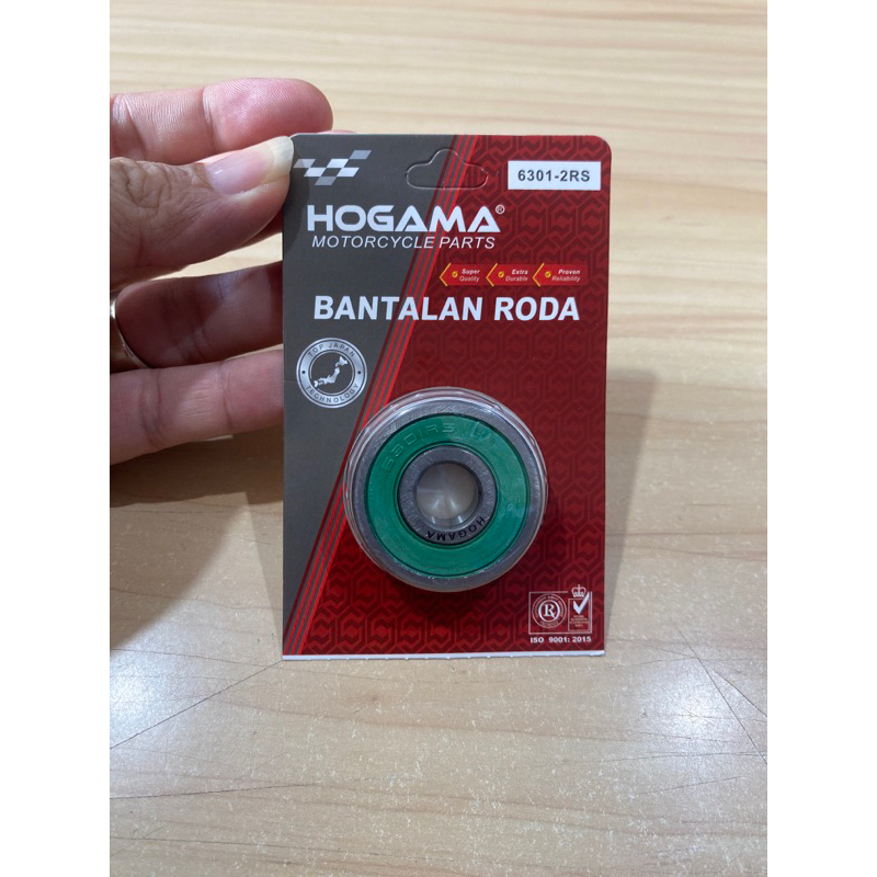 Hoama Bearing 6301-2RS / Lahar 6301 / ของแท้