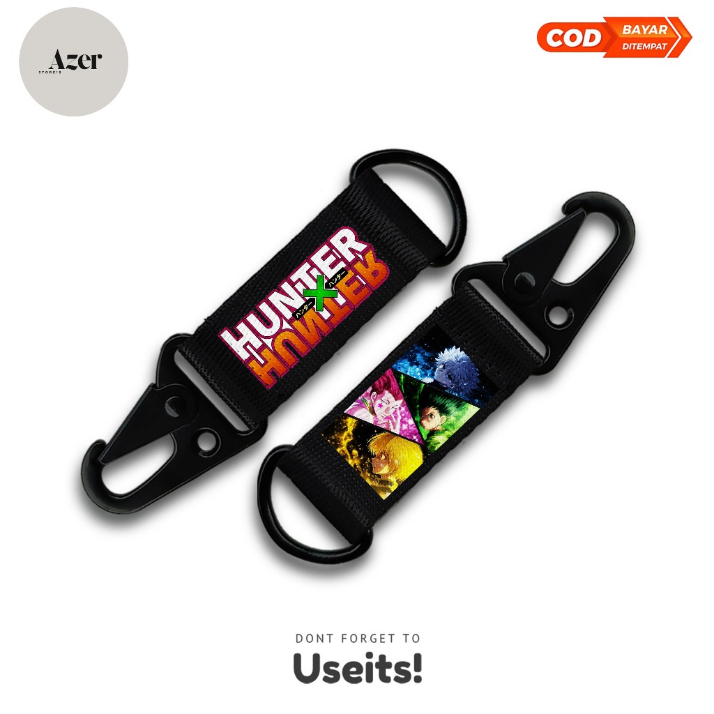 พวงกุญแจ GANTUNGAN HUNTER x HUNTER Motif - น่ารักน่าดึงดูด - พวงกุญแจศิลปะ HUNTER x HUNTER | AS28