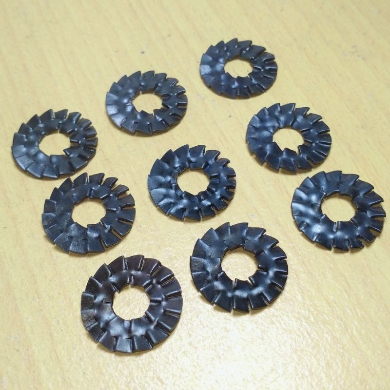 MATAHARI M8 แหวนรองฟัน M8 แหวนกันแดด [ต่อเนื่อง 10 ชิ้น]