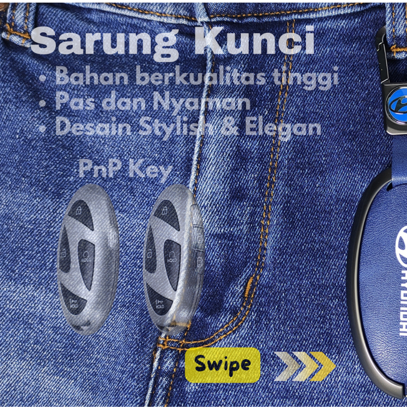 The All New Santa Fe, New Tucson, Ioniq 6, Ioniq 5N, Kona EV Gen 2 Alloy Leather Smart key