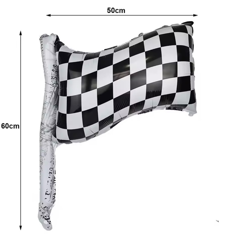 RACING FLAG POLE BALLOONS