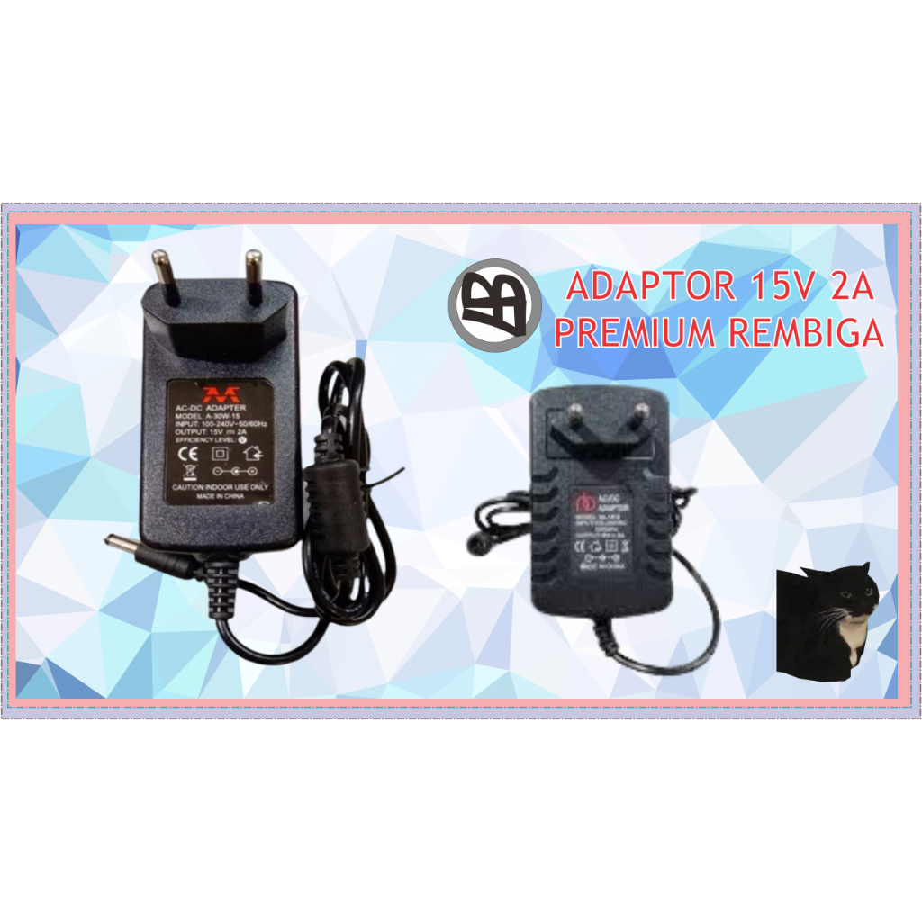 MATARAM 15V 2A PORTABLE SPEAKER CHARGER ADAPTER