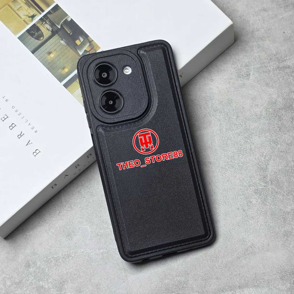 SAMSUNG A06 5G CASE LEATHER PRO BLACK SAMSUNG A06 5G