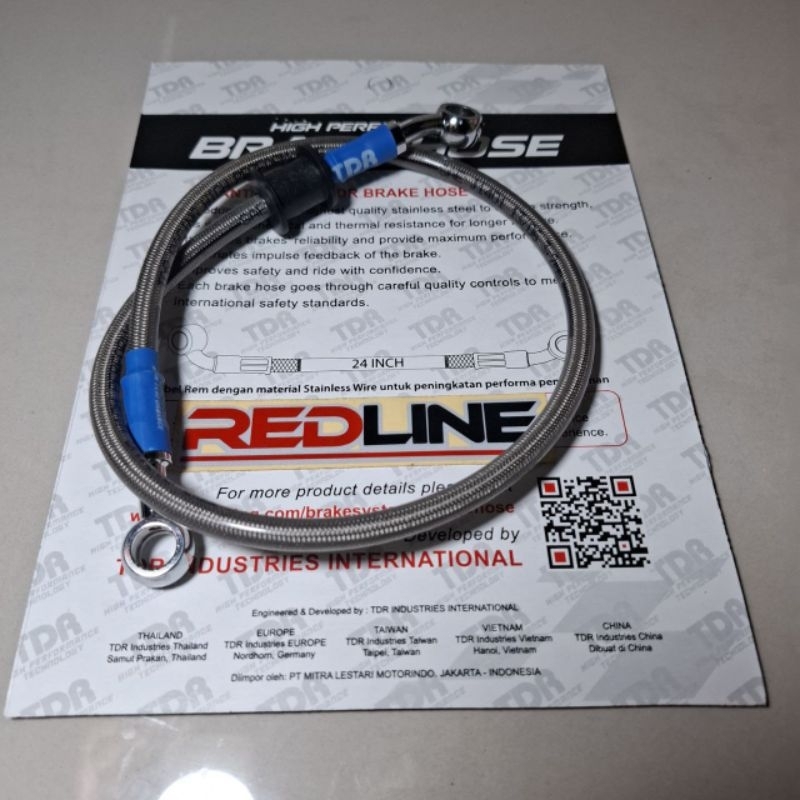 BRAKE BRAKE HOSE REAR DISC HOSE TDR RACING