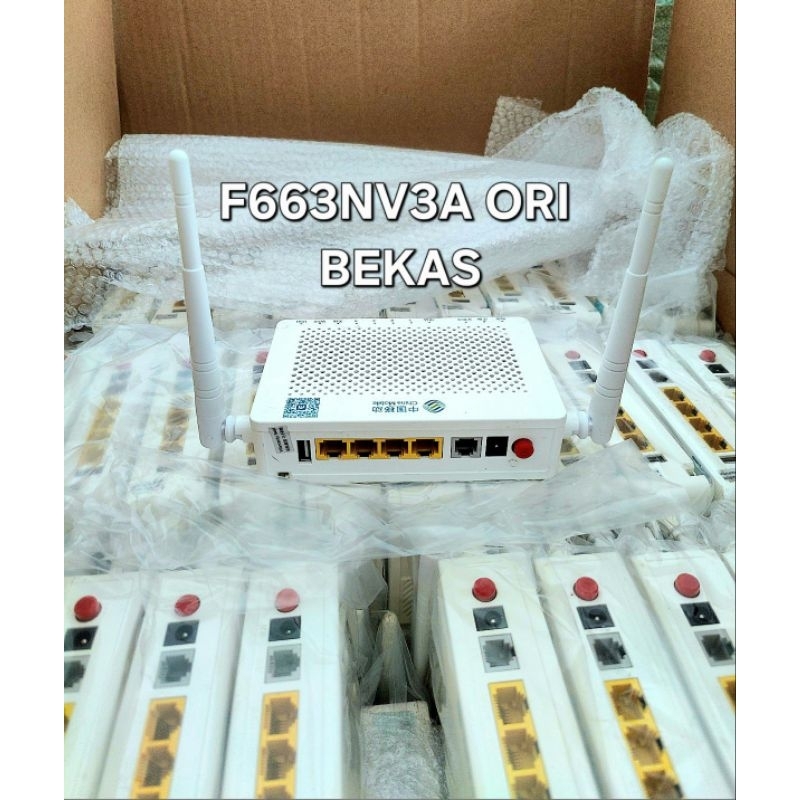 MODEM XPON ZTE F663NV3A XPON - F660 V9 XPON ใหม่