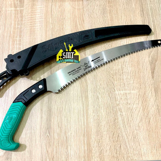 (ORI SAMURAI KANZAWA 100% JAPAN) Gergaji Pruning Dahan / Gergaji Kopi Samurai / Gergaji Kopi Dahan Lengkung / Gergaji Dahan Ranting / Gergaji Sarung Samurai 14 Inch