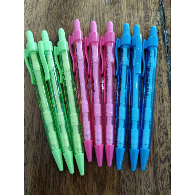FABER CASTELL TRI CLICK PENCILS