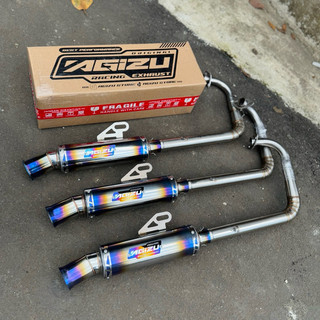 Knalpot Salemba Ceklis Jungstyle Original AGIZU EXHAUST PNP Untuk Aerox New/Old Vario New Nmax New