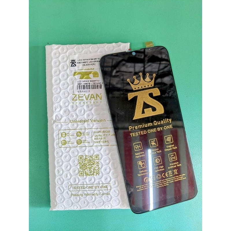 LCD INFINIX SMART 5 / X657 / X657B / TECHNO KE5 / ITEL / HOT 10 LITE - UNIVERSAL ZEVAN.