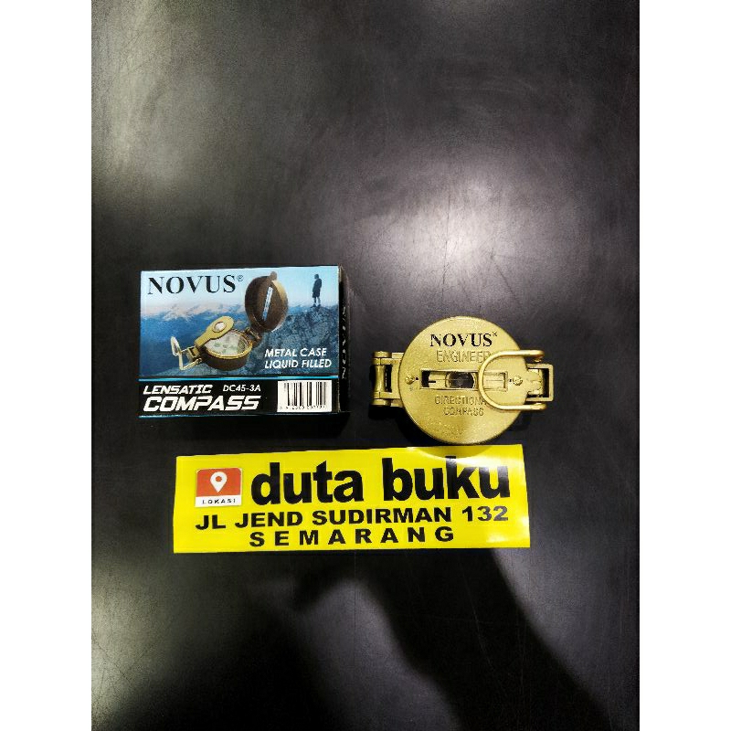 MATA Compass Iron Lens Bidik Lensatic Novus Way Qibla/Wind of Wind