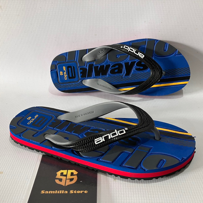 รองเท้าแตะยางระดับพรีเมียมสําหรับผู้ชาย ANDO Gyutaro