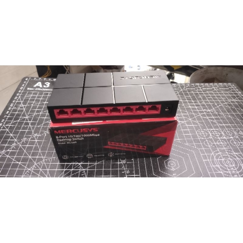 Switchhub swicth hub gigabyte mercusys ms108g ms 108g
