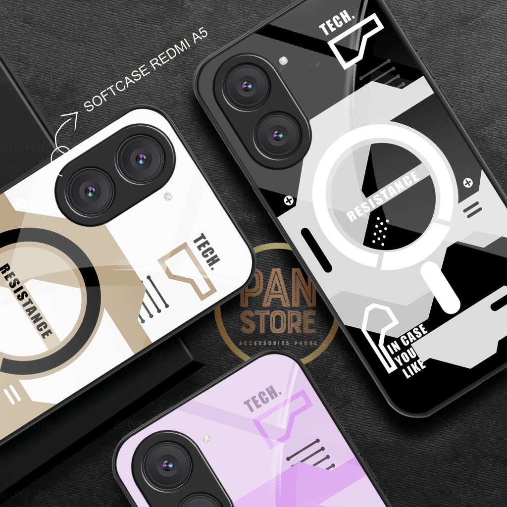 เคส Hp สําหรับ Poco C71 เคสและตัวป้องกันกล้อง Poco C71 Softcase Glass Case Poco C71 Pro