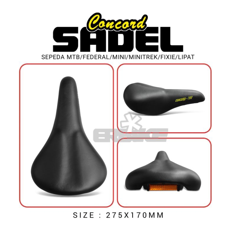 MTB/FEDERAL/MINI/FOLDING BIKE SADDLE VINTAGE MODEL/CLASSIC CONCORD