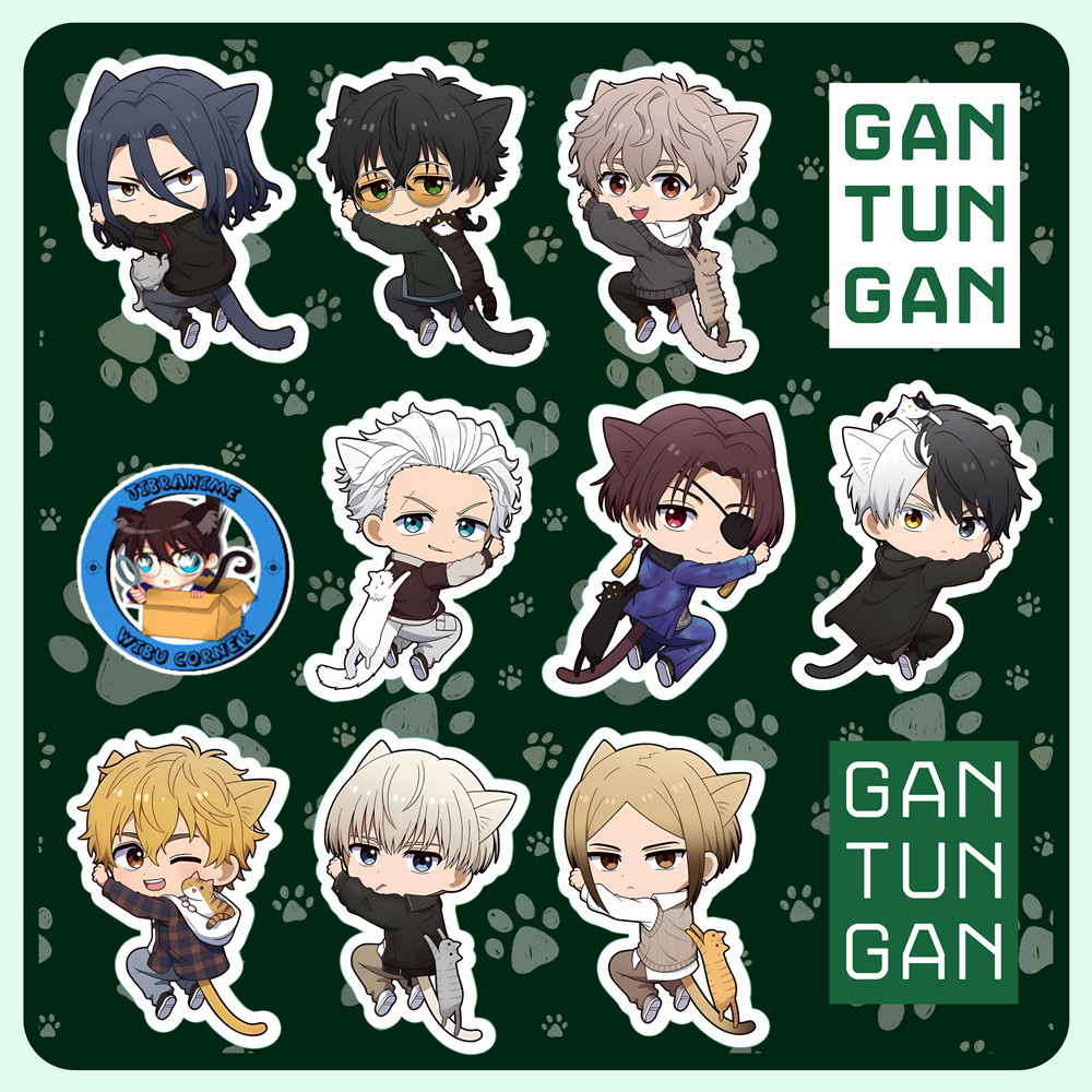 GANTUNGAN ANIME WIND BREAKER KEYCHAIN / FANART WIND BREAKER CAT