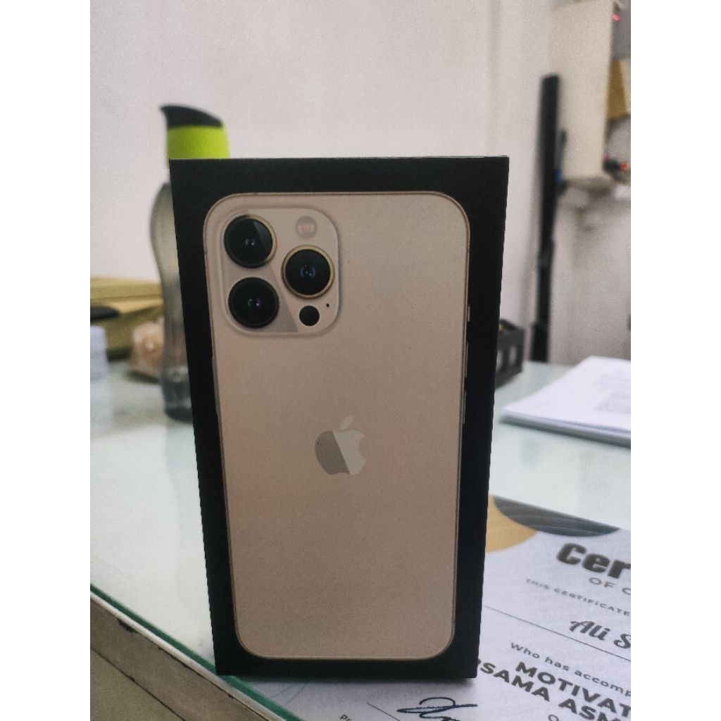 กล่อง IPhone 13 Pro Max Gold 256GB