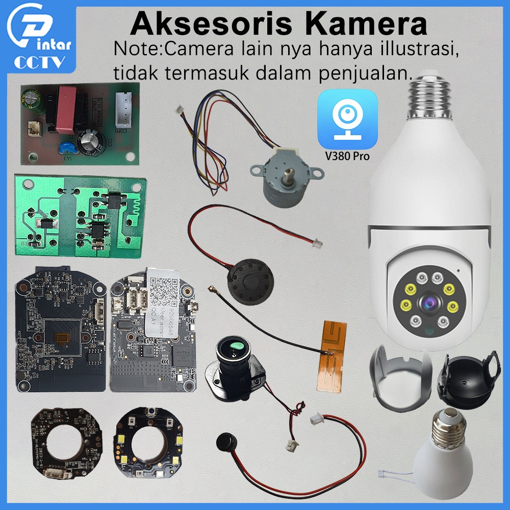 MESIN Original V380 E27 เครื่องและแหล่งกําเนิดแสงสําหรับกล้องวงจรปิด IP WIFI กล้