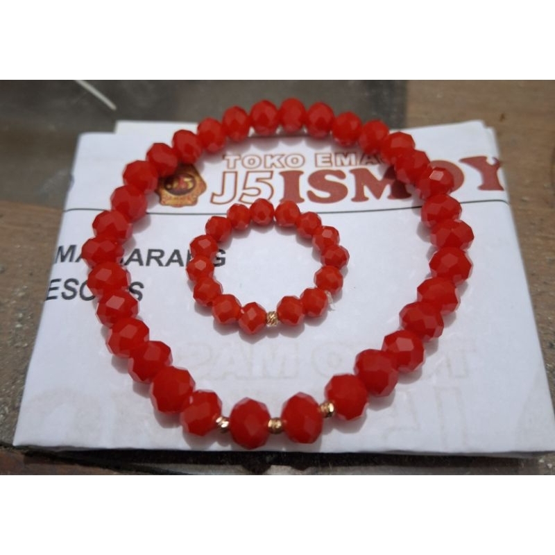 Mrican สร้อยข้อมือเชือกเช็ก 4 ชิ้น 0.1 กรัม Semaer Ismoyo J5