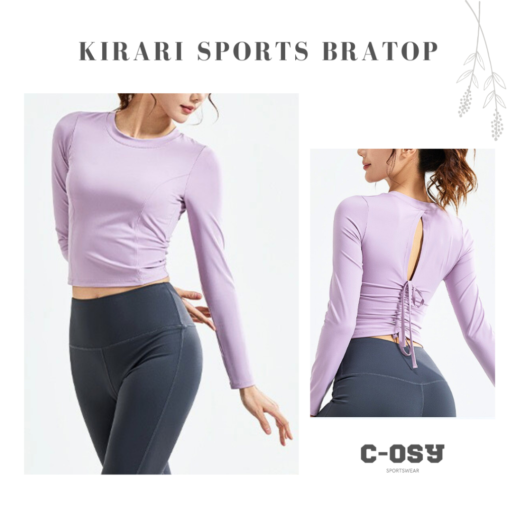 COSY - KIRARI Sports Bratop (S-XXL) บราโยคะยิม