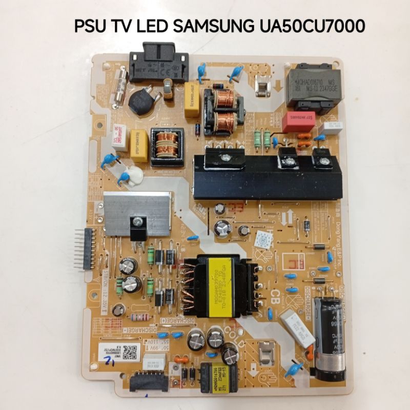 MESIN PSU - พาวเวอร์ซัพพลาย REGULATOR TV SAMSUNG UA50CU7000 -PSU REGULATOR MACHINE TV LED