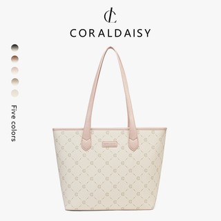 CORALDAISY Tas Wanita 2026 Terbaru Tote Bag Shoulder Bag Tas Laptop Kapasitas Besar Tas Bahu Mode