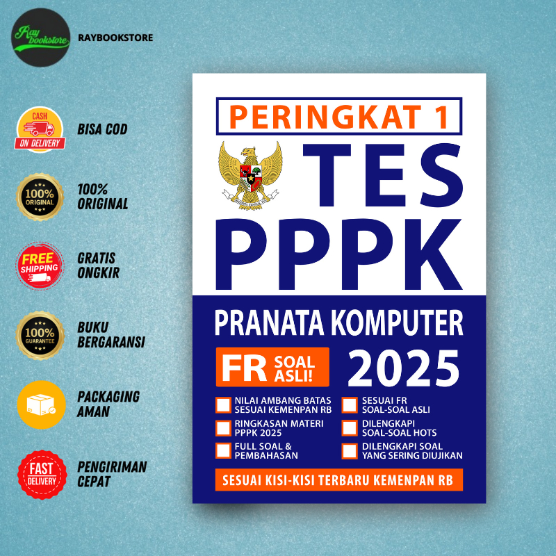 Rank 1 Book PPPK COMPUTER EXPERT 2025 - Eduka Media