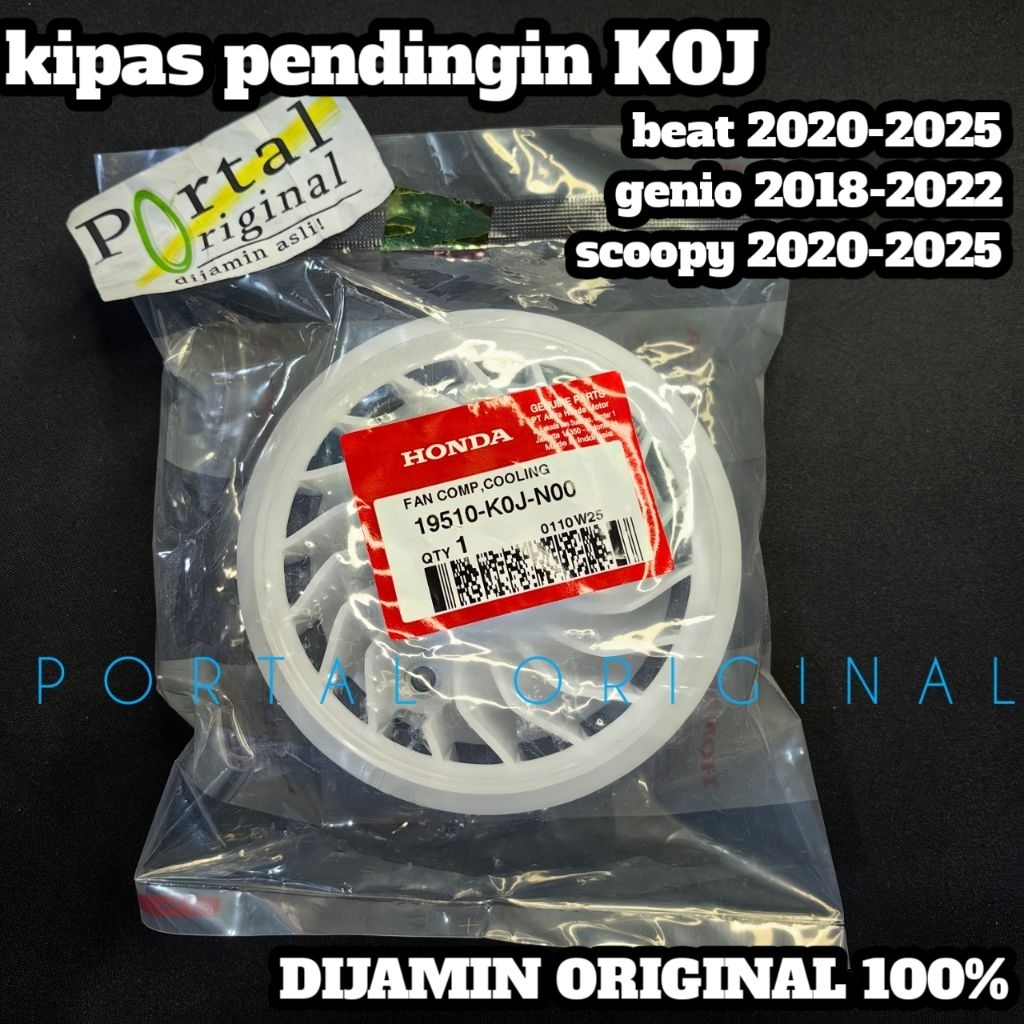 MESIN พัดลมระบายความร้อนแม่เหล็ก K0J Genio ใหม่ scoopy K2F Beat K1A รับประกันพัดลม KOJ แท้ 100% คอมพ