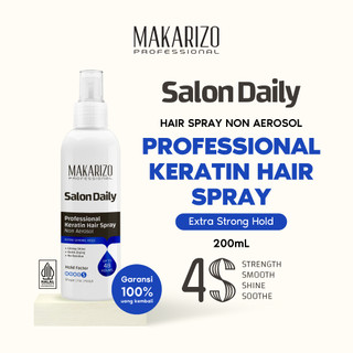 Salon Daily Professional Keratin Hair Spray Non Aeorosol - Extra Strong Hold 200 mL