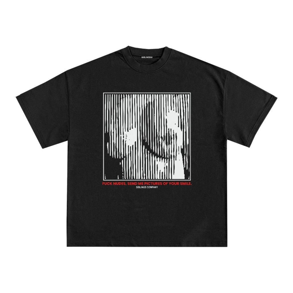 เสื้อยืด Picsmi Black Siblings&Co