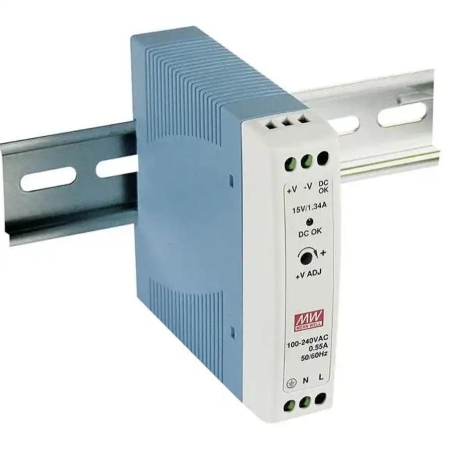 MeanWell Mean Well MDR 20-24 24V 20W 1Ah Din Rail แหล่งจ่ายไฟ SPB