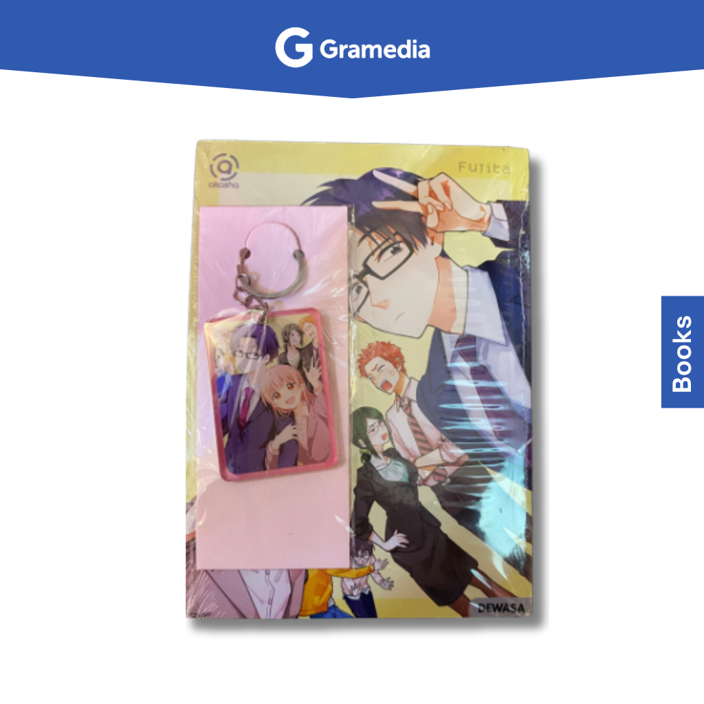 GANTUNGAN Gramedia Bogor Cibong - Akasha: Wotakoi: Love is Hard for Otaku - Athology การ์ตูน (แถมพวง