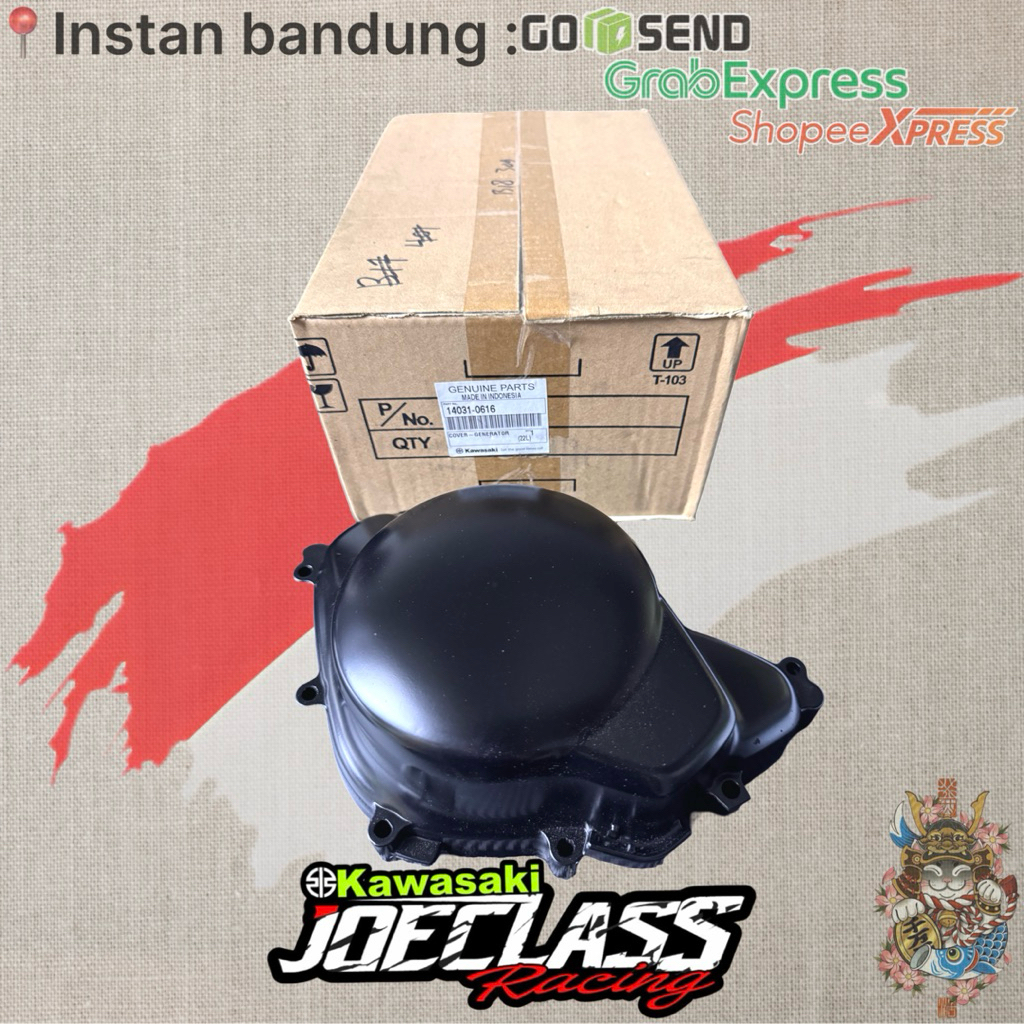 MESIN (616) สีดํา W175 ฝาครอบเครื่องกําเนิดไฟฟ้า ^ เครื่องยนต์ซ้าย Crankcase แม่เหล็กแม่เหล็ก Mahnit