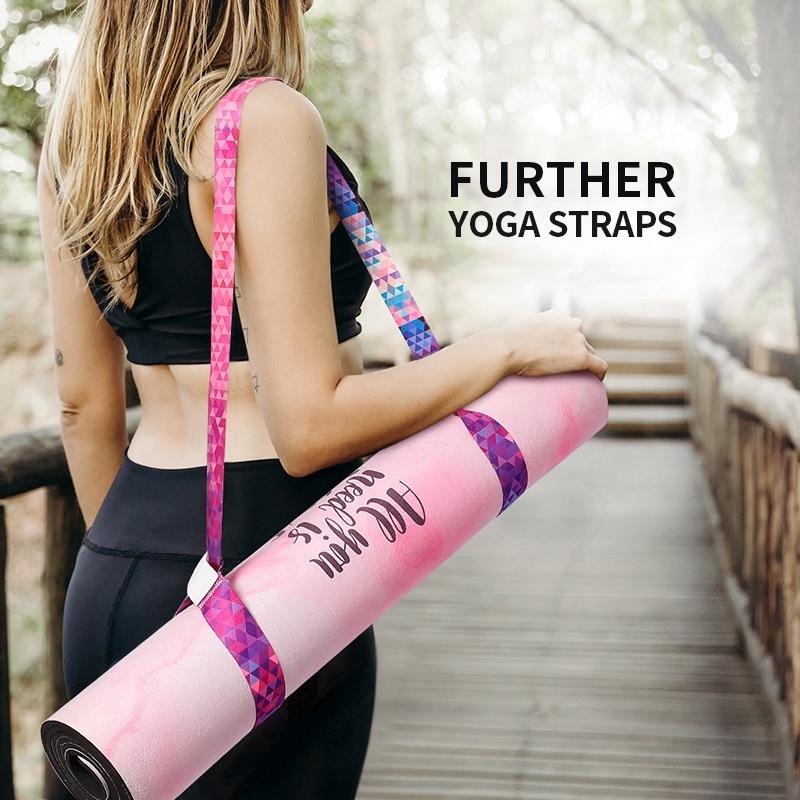 Bouncia Color Full Yoga Mat Strap Shoulder 4572