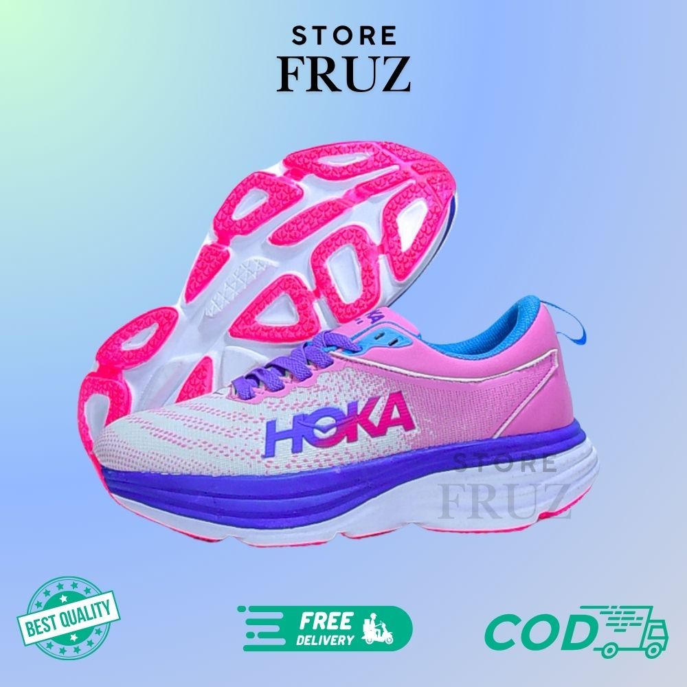 รองเท้าวิ่งผู้หญิง HOKA BONDI 8