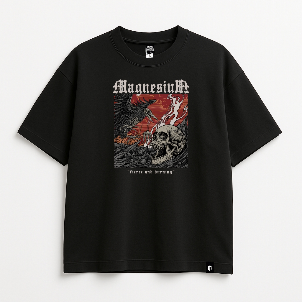 เสื้อยืด MAGNESIUM137 | FIERCE FIERCE FIERCE | ชุดงานอาร์ตเวิร์ค